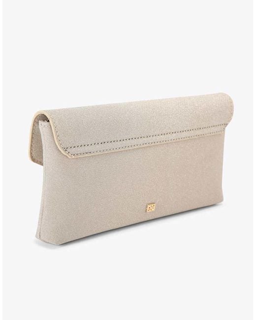KG by Kurt Geiger Natural Bella Clutch