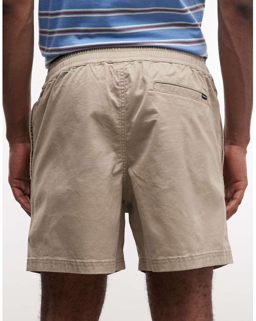Element Blue Regular Chino Shorts for men