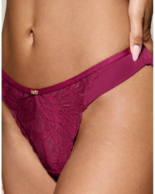 KBX Purple Taylor Thong