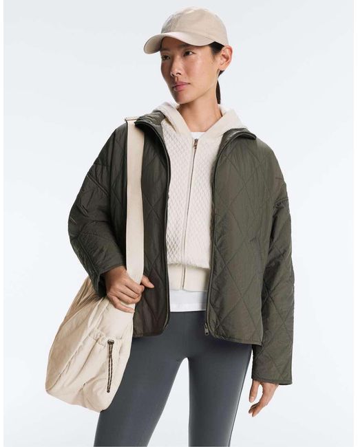 Oysho Gray Waterrepellent Fellex® Aerogel Padded Jacket