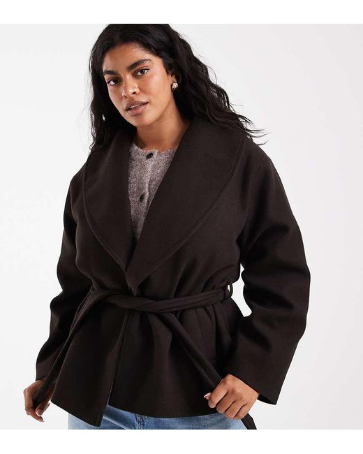 Vero Moda Black Belted Short Formal Jacket