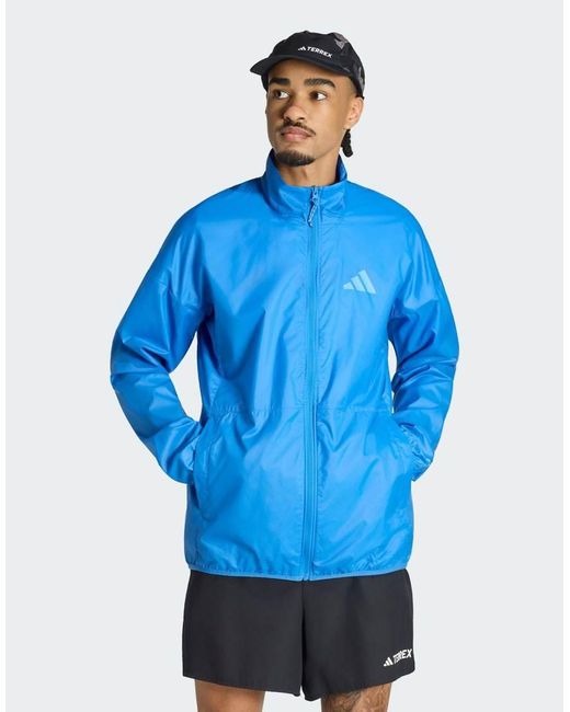 Adidas Originals Blue Terrex Multi Clima365 Windweave for men