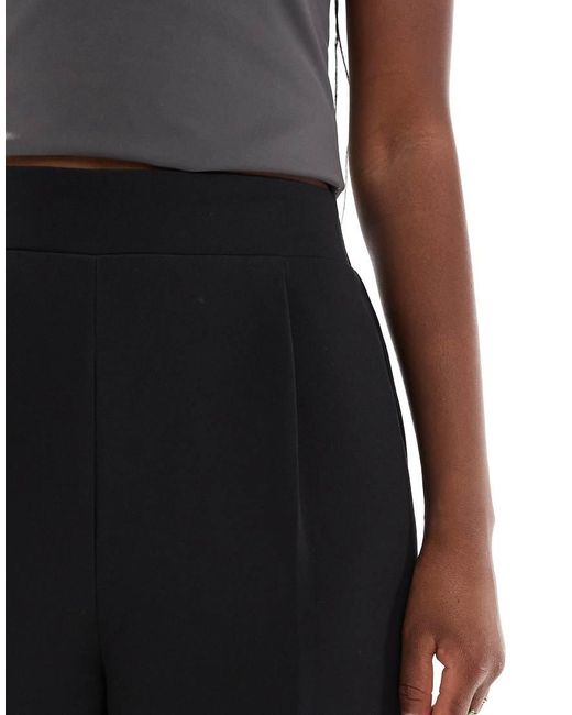 Pantaloni A Fondo Ampio Neri di New Look in Blue