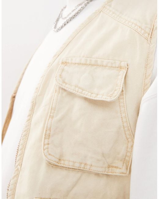 Alpha Industries Natural Alpha Utlity Vest for men