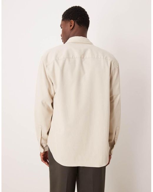 Abercrombie & Fitch Natural Relaxed Soft-Touch Shirt for men