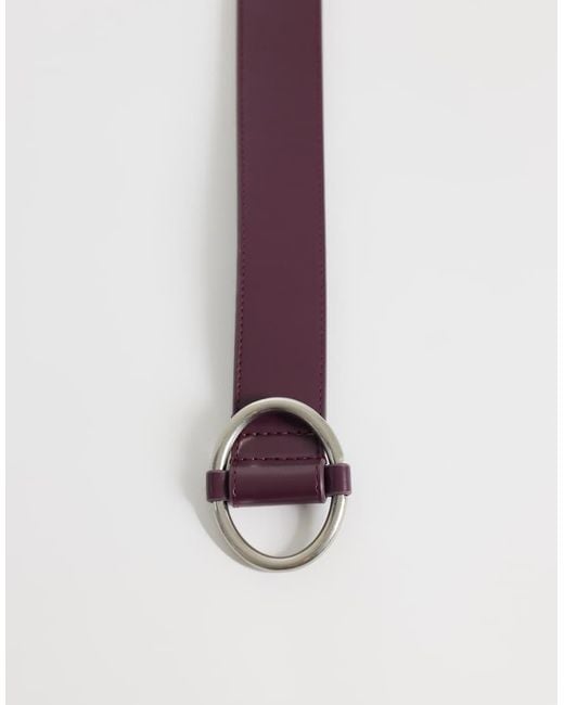 Hollister Purple Wide Belt
