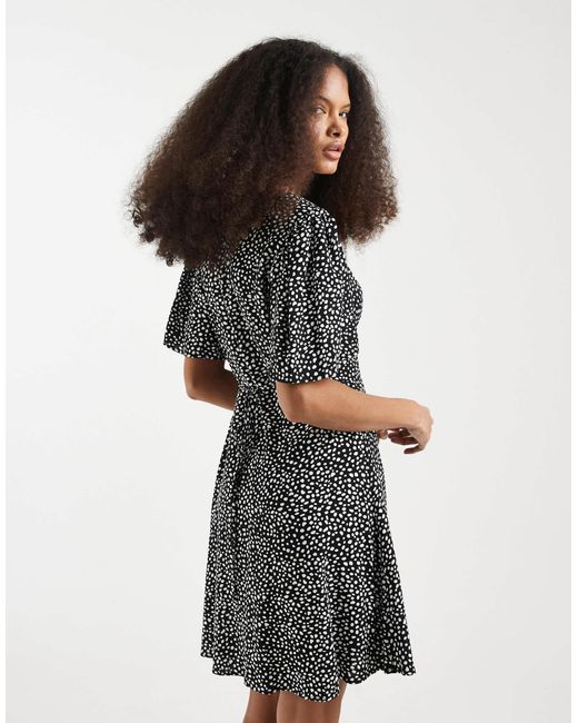 button through skater dress Vero Moda - Vmalba Short Dress - Women - Laurel wreath