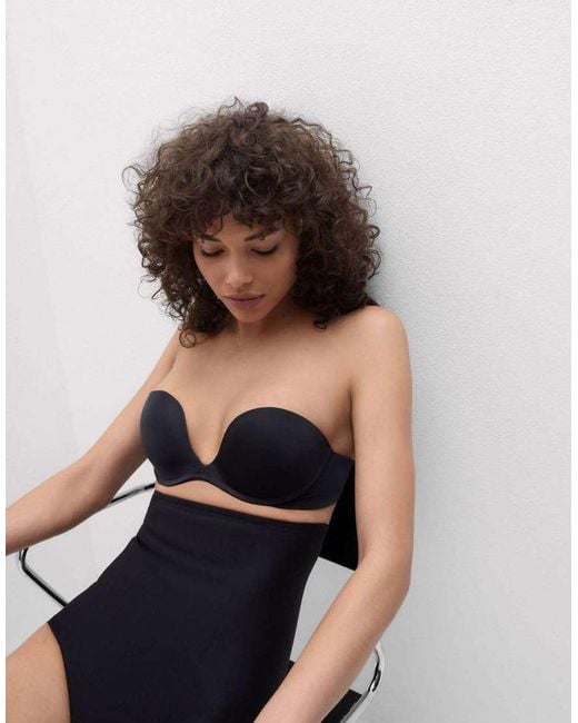 Intimissimi Black Seamless High-Waisted Shaping Knickers