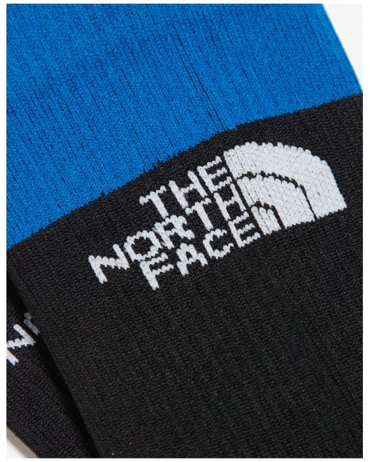 Trail run - calzini neri e di The North Face in Blue