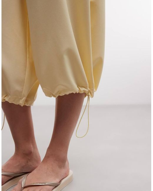 Collusion Natural 3/4 Nylon Capri