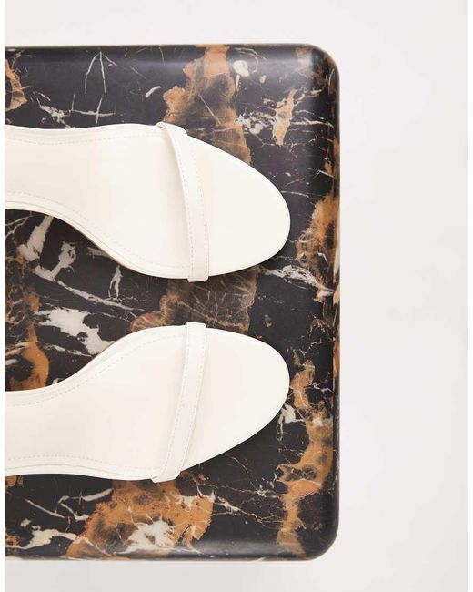 JW PEI White Alivia Double Strap Sandals