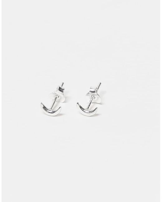 Kingsley Ryan Multicolor Crescent Moon Stud Earrings