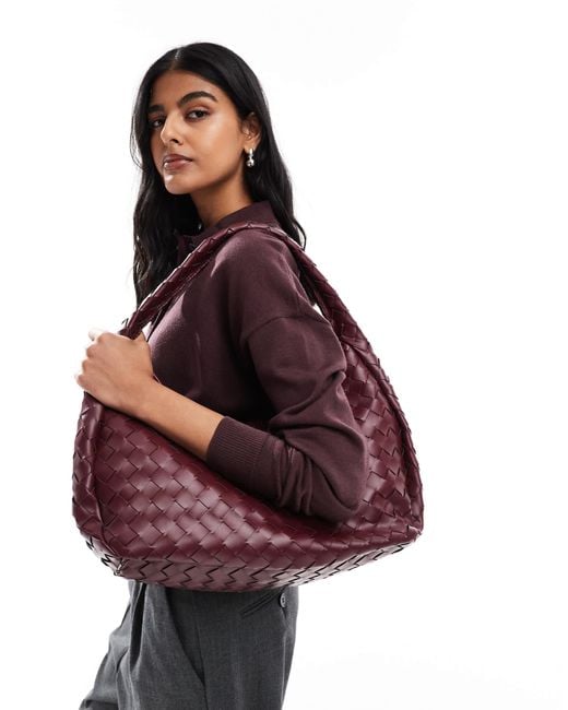 Glamorous Purple – große schultertasche