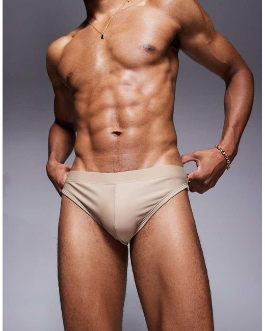 ASOS Gray Swim Briefs for men