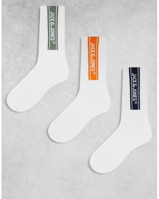 Lot Jack & Jones pour homme en coloris White