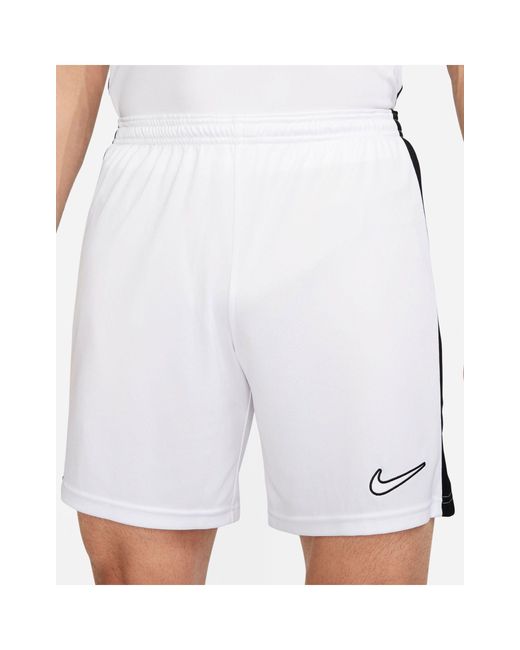 Nike Football White Nike Soccer Academy Dri-fit Shorts for men