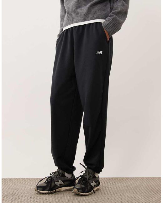 New Balance Gray Sport Essential French Terry joggers