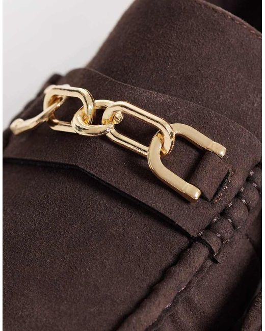 ASOS Brown Penny Loafers for men