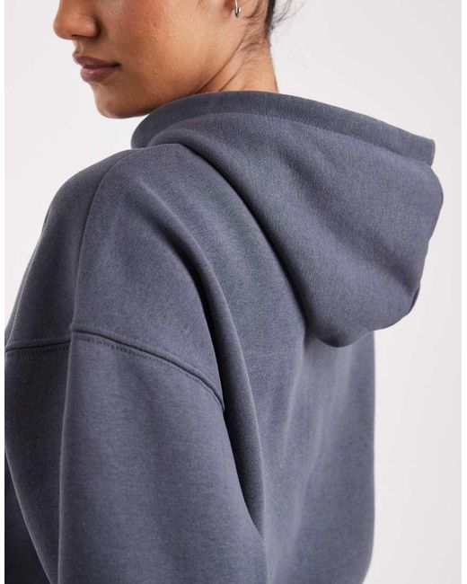 ONLY Blue Jersey Hoodie Co-Ord