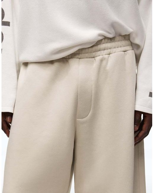 Bershka Natural Balloon Fit joggers for men