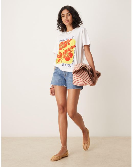 ASOS White – t-shirt