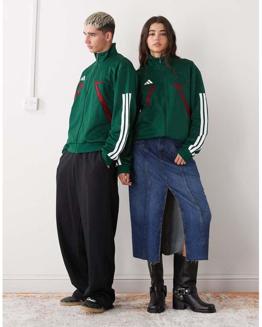 Adidas Originals Green Adidas Sportswear House Of Trio Track Top