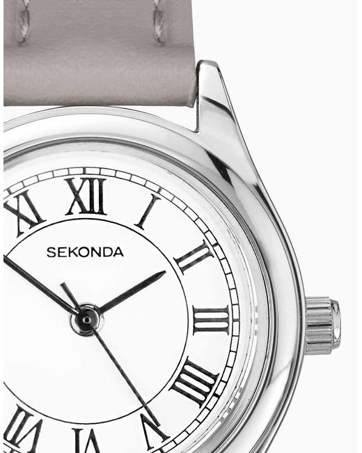 Sekonda White Evans 25Mm Round Analogue Watch
