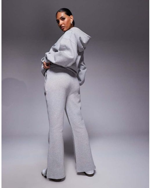 Good For Nothing Gray Flared Joggers