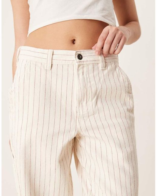 Dickies Natural Service Stripe Carpenter Trousers