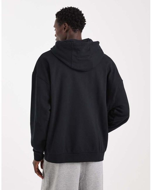 Nike Blue Club French Terry Oversized Hoodie for men