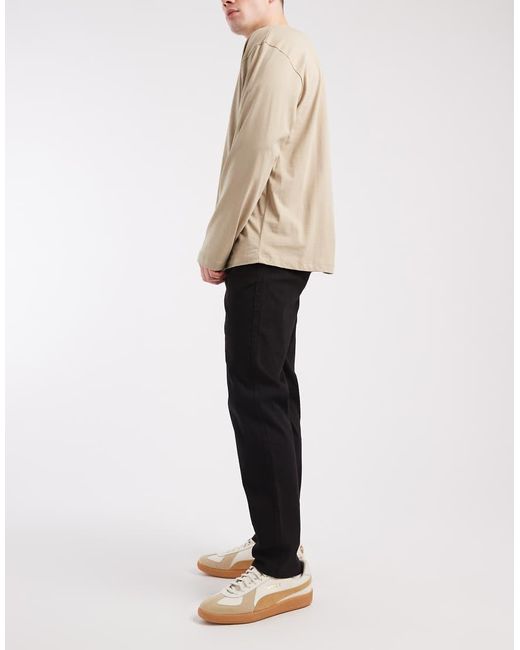Jack & Jones Black Ollie Regular Chinos for men