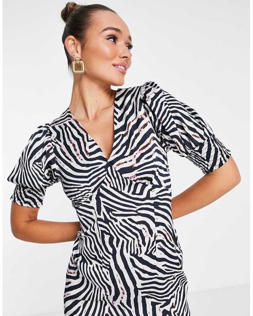 Never Fully Dressed White Puff Sleeve Maxi Dress