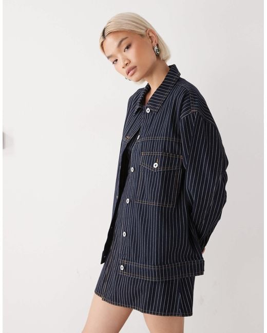Collusion Blue Denim Jacket