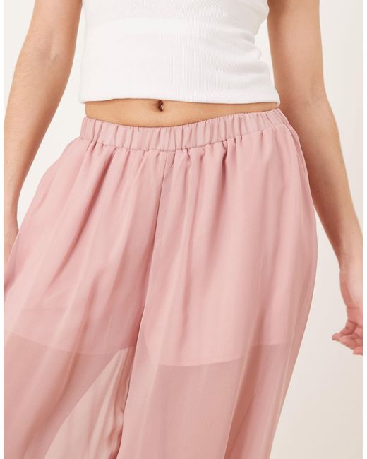Glamorous Pink Balloon Pants