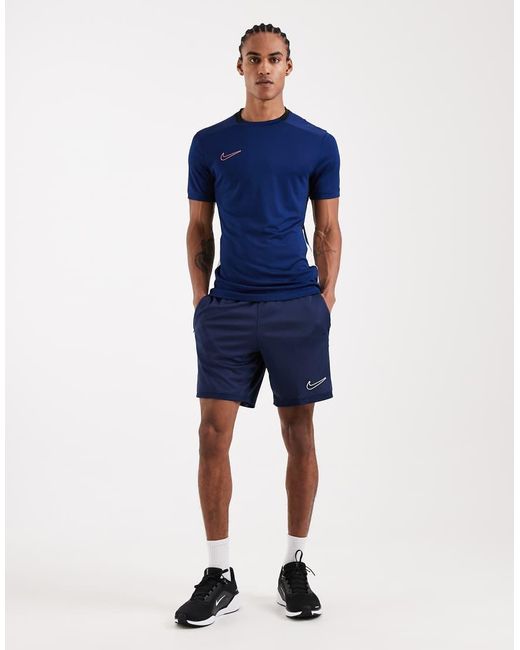 Nike Football Blue Academy 25 Dri-Fit Shorts for men