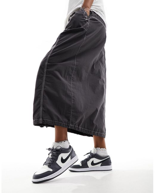 Nike - air 1 - baskets basses - cassé et gris foncé Nike en coloris Black