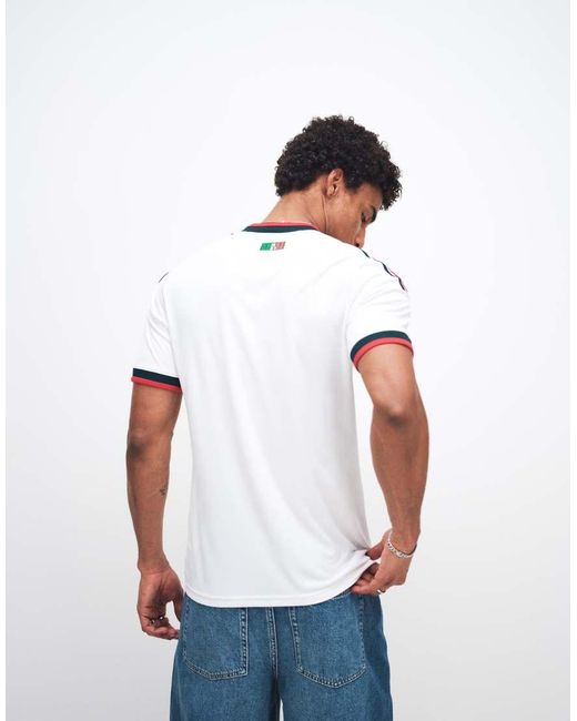Adidas Originals White Adidas Football Mexico World Cup 26 Away Shirt
