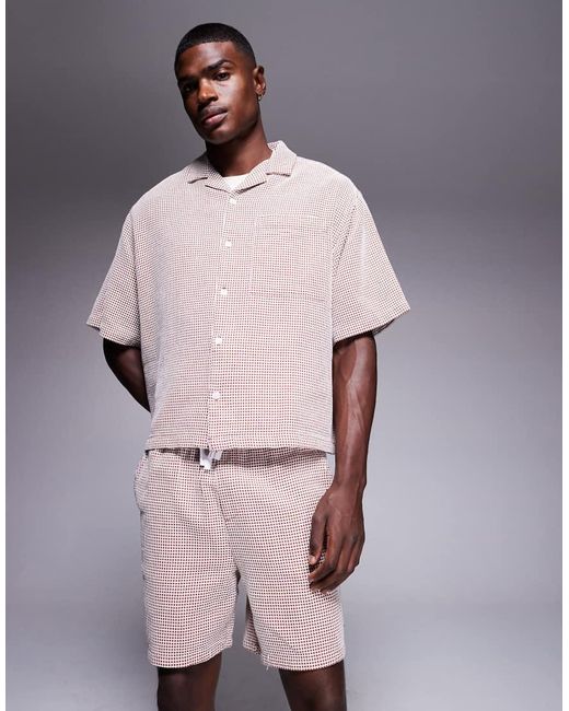 ASOS Middenlange Short in het Brown voor heren