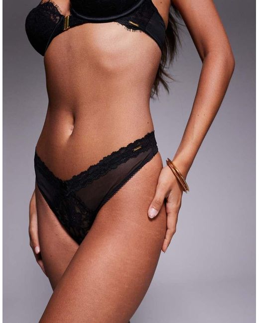 Boux Avenue Brown Lingerie Thong