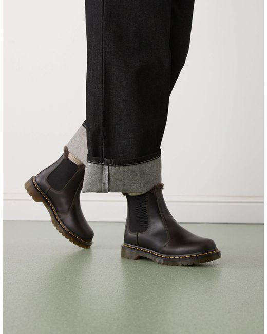 Dr. Martens Black Dr. martens – 2976 leonore – chelsea-stiefel