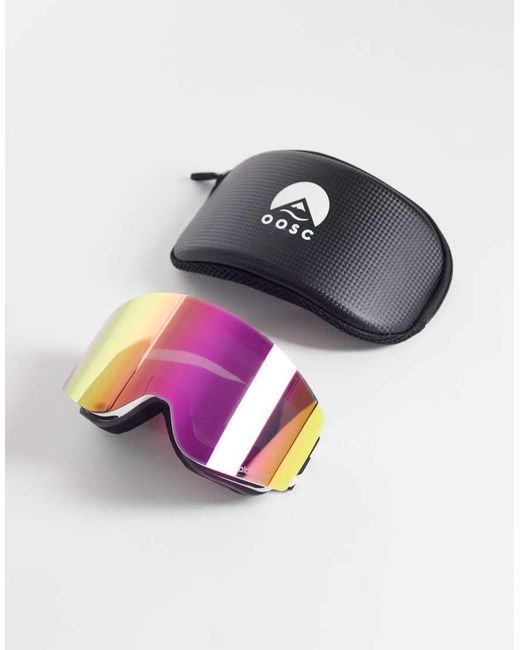 OOSC Pink Boldsight Ski & Snowboard Goggles