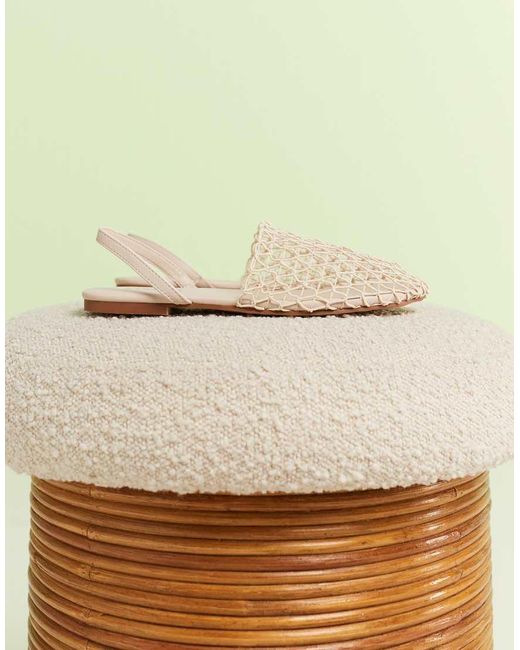 SIMMI Natural Simmi London Avianna Mesh Shoes