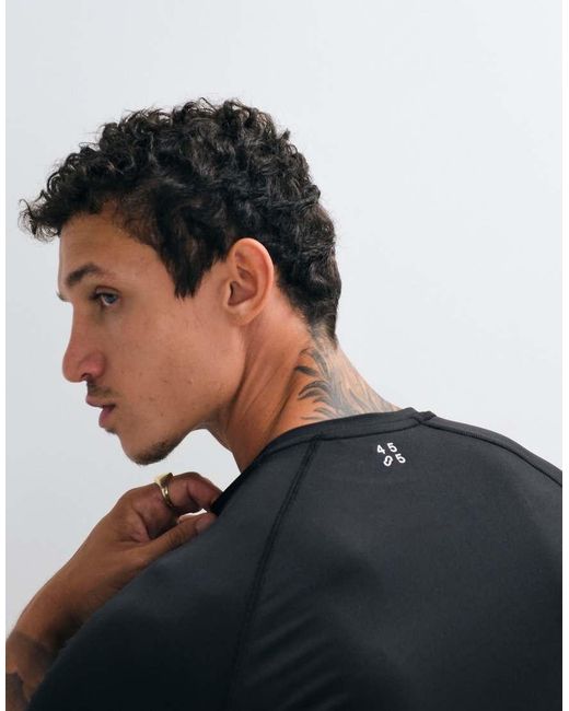 4505 White Active Quick Dry Muscle Fit Compression Base Layer T-shirt for men
