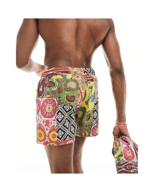 ASOS Multicolor Swim Shorts for men
