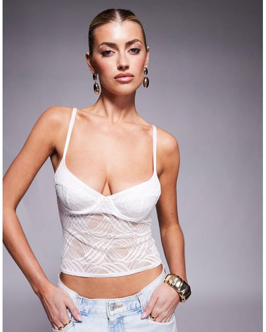 Kayla - top OW Collection en coloris Gray