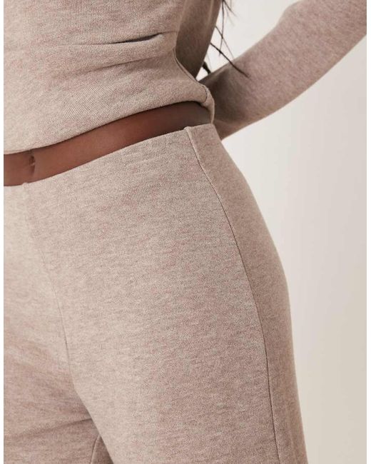 Mango Natural Canela Knitted Trouser Co-Ord