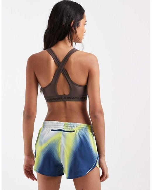 Under Armour Gray Crossback Mid Bra