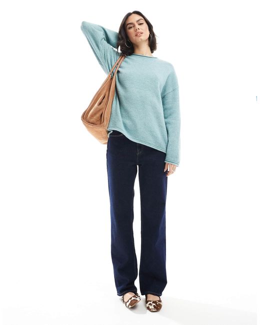 ASOS Blue – oversize-strickpullover