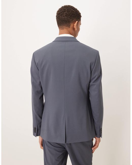ASOS Blue Slim Suit Jacket for men