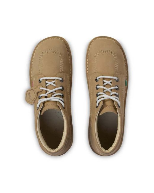 Kickers Natural Kick Hi Nubuck